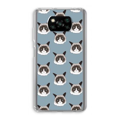 It's a Purrr Case: Xiaomi Poco X3 Pro Transparant Hoesje