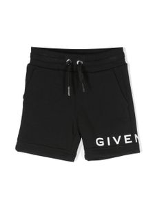 Givenchy Kids bermuda à logo imprimé - Noir
