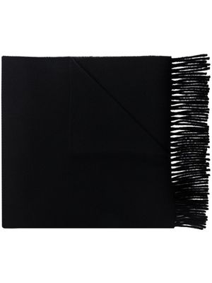 TOTEME écharpe à franges - Noir