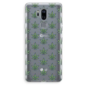 Weed: LG G7 Thinq Transparant Hoesje