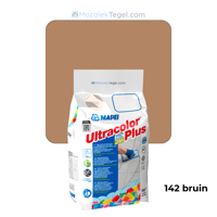 Mapei | Ultracolor Plus | 142 Bruin | Cementgebonden | Voegmiddel | 5KG Mapei | Ultracolor Plus | 142 Bruin | Cementgebonden | Voegmiddel | 5KG