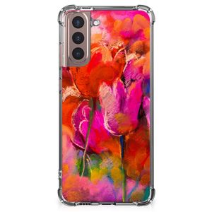 Back Cover Samsung Galaxy S21 Plus Tulips