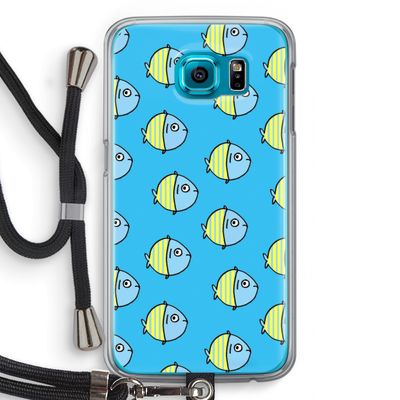 Visjes: Samsung Galaxy S6 Transparant Hoesje met koord