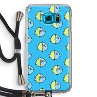 Visjes: Samsung Galaxy S6 Transparant Hoesje met koord