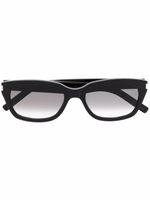 Saint Laurent Eyewear lunettes de soleil à monture d'inspiration wayfarer - Noir - thumbnail