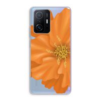 Orange Ellila flower: Xiaomi 11T Pro Transparant Hoesje