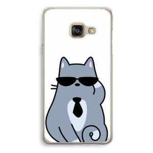 Cool cat: Samsung A3 (2017) Transparant Hoesje