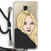Ashley: Samsung Galaxy A5 (2016) Transparant Hoesje met koord