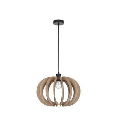 Lyora Houten hanglampOttoline donker Ø 40cm - 9620124