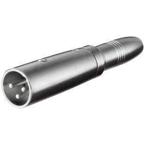 XLR-connector 3-polig Stekker