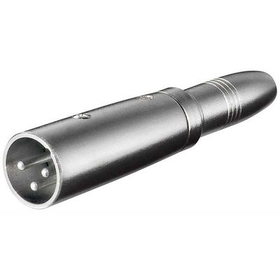 XLR-connector 3-polig Stekker