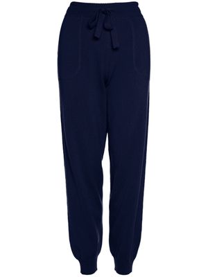 ERES pantalon de jogging à taille élastiquée - Bleu