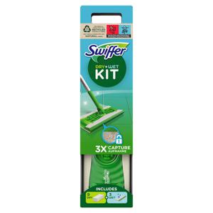 Swiffer Sweeper Dry + Wet starterkit - incl. 9st droge & 3st natte navulling