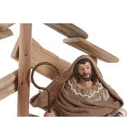 Kerststal set Home ESPRIT Bruin Beige Hout MDF