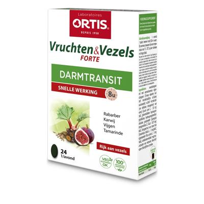 Ortis Darm Vruchten & Vezels Forte 24Tabletten