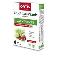 Ortis Darm Vruchten & Vezels Forte 24Tabletten