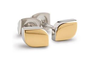 Boccia 05008-03 Oorknoppen titanium goudkleurig 6 x 8 mm