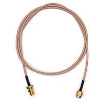 Mueller Electric BU-4150031036 Coaxkabel SMA-bus SMA-stekker 0.91 m Transparant 1 stuk(s)