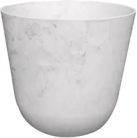 TS Collection Bloempot Palermo 23x22cm Marble cloud