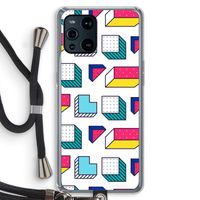 8-bit N°7: Oppo Find X3 Transparant Hoesje met koord