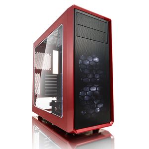 Fractal Design Focus G Midi-tower PC-behuizing Zwart, Rood