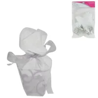 Miss france geschenkverpakking grijs 5 cm set van 6 | 24 stuks