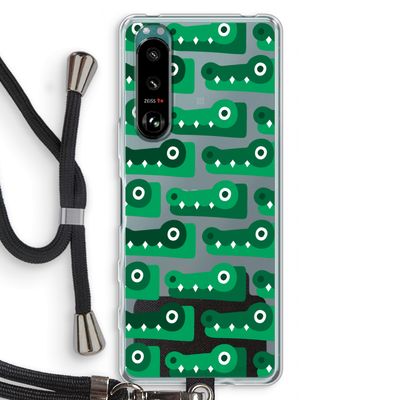 Crocs: Sony Xperia 5 III Transparant Hoesje met koord