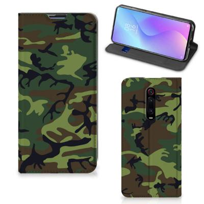 Xiaomi Mi 9T Pro | Hoesje met Magneet | Army Dark