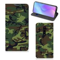 Xiaomi Mi 9T Pro | Hoesje met Magneet | Army Dark