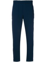 P.A.R.O.S.H. rolled cropped trousers - Bleu - thumbnail