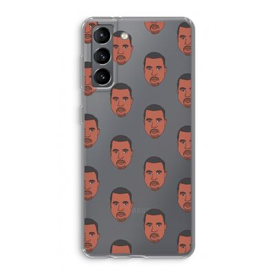 Kanye Call Me?: Samsung Galaxy S21 Transparant Hoesje