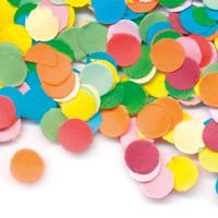 Luxe multicolor confetti - 1 kilo - Carnaval feest confetti - papier