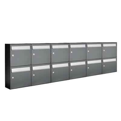 Allux Flow Set 6-Breed, 2-Hoog Antraciet - 40040065_6x2