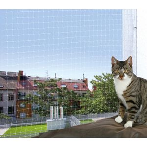 TRIXIE 44303 veiligheidsnet en -rooster voor honden & katten Kat