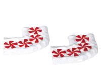 Candy cane lane curved set of 2 - Lemax