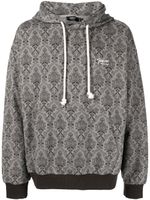 FIVE CM hoodie à motif cachemire - Gris