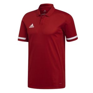 Adidas T19 Polo Heren Rood