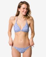 HEMA Omkeerbare damesbikinibroekje Jacky paisley-strepen blauw (blauw)