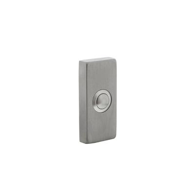 Beldrukker rechthoekig verdekt 65x30x10mm rvs