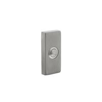 Beldrukker rechthoekig verdekt 65x30x10mm rvs Beldrukker rechthoekig verdekt 65x30x10mm rvs