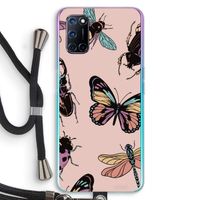 Tiny Bugs: Oppo A92 Transparant Hoesje met koord