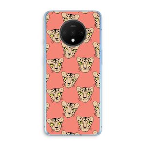 Tijger: OnePlus 7T Transparant Hoesje
