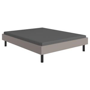 Bed Nova - kiezelkleur - 160x200 cm - Leen Bakker