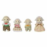 Set Poppen Sylvanian Families The Sheep Family - thumbnail
