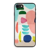 Bold Rounded Shapes: iPhone SE 2020 Biologisch afbreekbaar hoesje