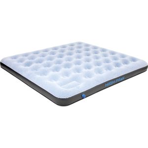 High Peak 40027 luchtbed Tweepersoonsmatras Zwart, Blauw, Grijs