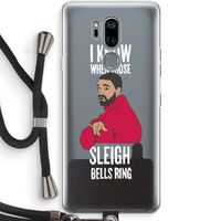 Sleigh Bells Ring: LG G7 Thinq Transparant Hoesje met koord