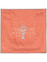 Brunello Cucinelli foulard à logo imprimé - Orange