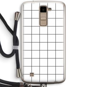 Rooster: LG K10 (2016) Transparant Hoesje met koord