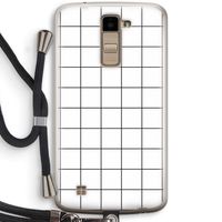 Rooster: LG K10 (2016) Transparant Hoesje met koord